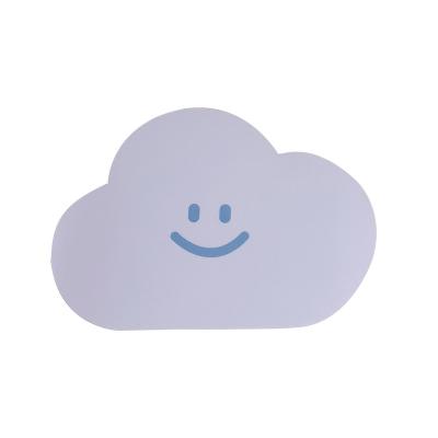 China Cute Creative Japanese Waterproof Cloud Mouse Pad Cartoon Small Cup Computer Keyboard Mat Computer INS Wind Pad Girl for sale