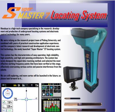 China Himalaya locating system S7, master 7 locating system, Guidance instrument for sale