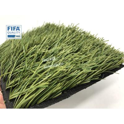 China Monofilament PE Synthetic Grass (Double Thorn Shape) Fifa, Soccer Turf, Soccer Turf Wholesale for sale