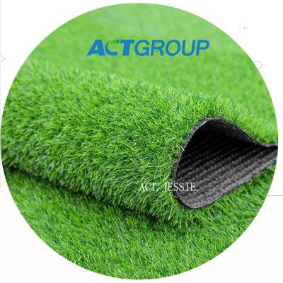 China Realistic Thick Artificial Landscape Lawn Garden Turf Decoration Synthetic Grass Mat For Outdoor for sale