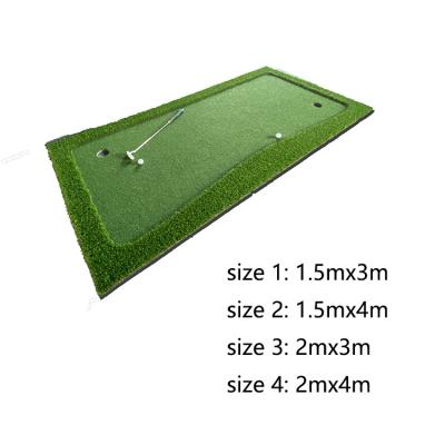 China Outdoor Golf Synthetic Grass Golf Mat Putting Green Golf Training Mat G13 for sale