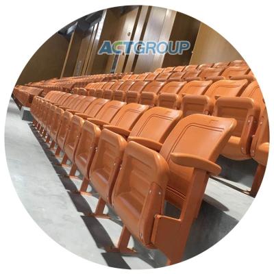 China Stadium Folding Chair Seat Auditorium Chair Vandal Proof UV Resistant Church Chairs For Sale for sale