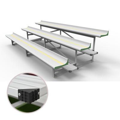 China Sporting Goods Indoor And Outdoor Gym Bleachers Aluminum Football Benches Price For Sale for sale