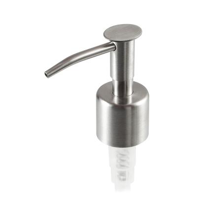 China High Quality 24/410 Foam Soap Dispenser 304 Stainless Steel Shampoo Pump Metal Liquid Soap Dispenser Pump for sale