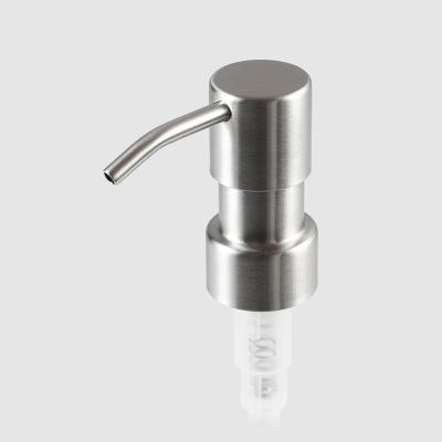 China Wholesale foam soap dispenser 24/410 28/400 stainless metal lotion pump for hand washing for sale