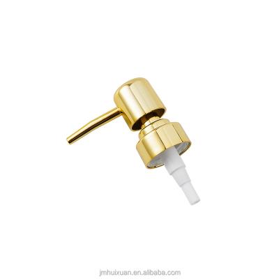 China Foam Soap Dispenser Amazon Hot Sale Golden Plastic Lotion Foam Pump 28 For Hotel for sale