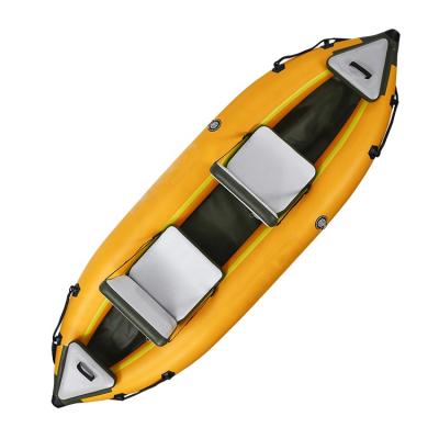 China Water sports entertainment factory cheap kayaks double kayak drop point inflatable canoe/kayak for sale for sale