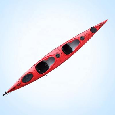 China Kayak Sit Inside Customized color sea kayak sea/ocean/river pedal trainer kayaks for sale for sale