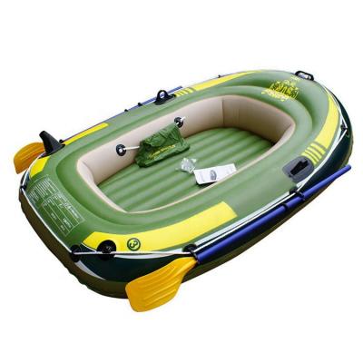 China Water Entertainment China Fishing Kayak Float Family Canoe Inflatable Three Person Kayak For Wholesale for sale