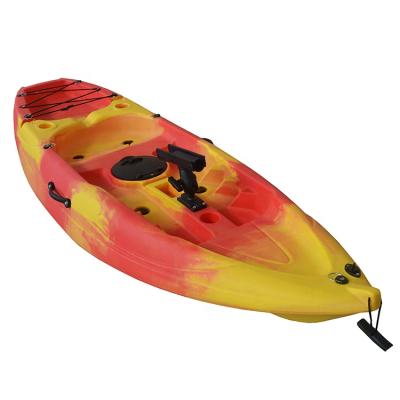 China Fishing traveling rowing kayak single seat high quality guided kayak fishing boat for wholesale for sale