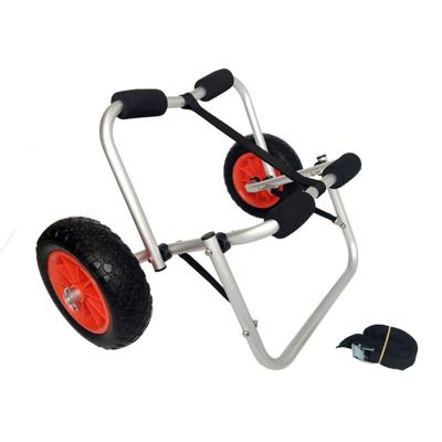 China Aluminum Boat Trailer Kayak Beach Trolley Tube Cart Carrier Cart Boat Carrier For Sale for sale