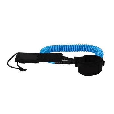 China Safety-Warranty Coiled SUP Rope Paddle Board Leash Leashes Surf Board Leg Rope Surfing Straps for sale