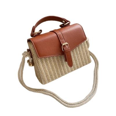 China Fashion Summer Cross - Body Straw Bags New Fashion Luxury Beach Handbags For Women for sale