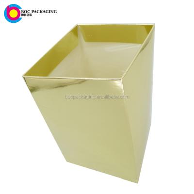 China Recycled Materials Custom Waterproof Flower Vase Box for sale