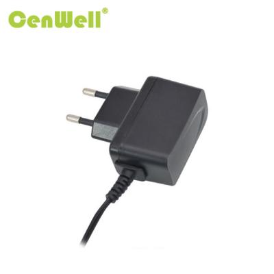 China 12V 0.5A Power Adapter EU Plug Power Supply With CE GS RoHS Reach CB Certifications Black/White Color CW1200500EU for sale