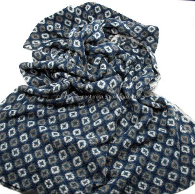 China Pure sweater 2022 new designs V-neck wool scarf Inner Mongolian wool anti-pilling print sweater for sale