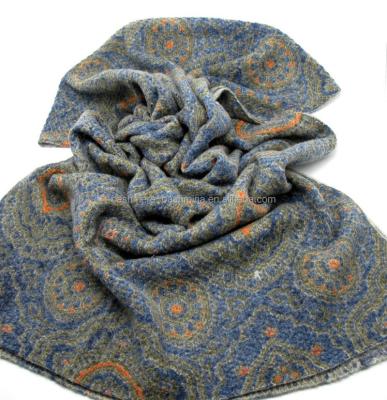 China New Next Italian Kint Designs 100%Lambswool Soft Soft Feeling Computer Printed Winter Scarf Cashmere Scarf Scarf for sale