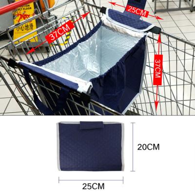 China Custom Nonwoven Trolley Trolley Cart Shopping Bag For Supermarket for sale