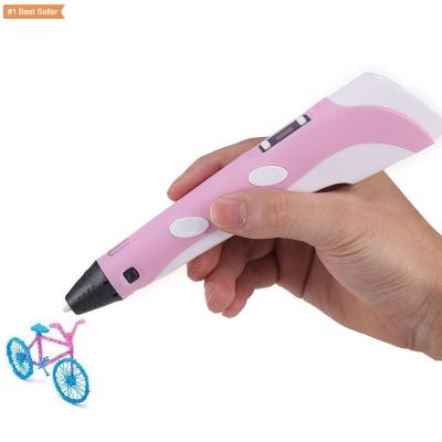 China Pen For Diy 3D Multifunctional 3D Printer Decoration Rechargeable 3D Art Drawing Pen Pena Cetak 3D Parks For Kids And Adults for sale