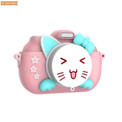 China 2.0 Inch Animals Mini Video Photo Kids Cartoon Camera VCR Silicone Case Touch Screen Camera Action Instant Digital Camera for sale