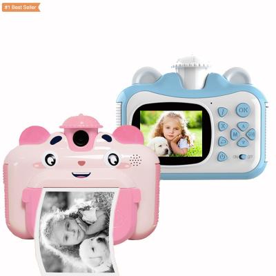 China Digital Camera Video Recorder Jumon Mini Kids Camera Digital Children Photo HD 1080P Instant Printing Paper Camera for sale