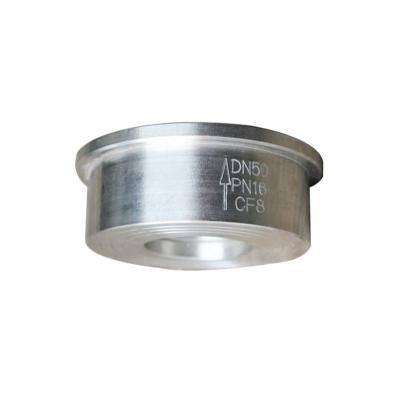 China SS304 316 316L General Type Round Stainless Steel Wafer Disc Check Valve Non Return for sale