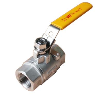 China SS316 CF8M WCB 2PC METERIC BSP Thread Manual 2000 General 304 Stainless Steel Ball Valve for sale