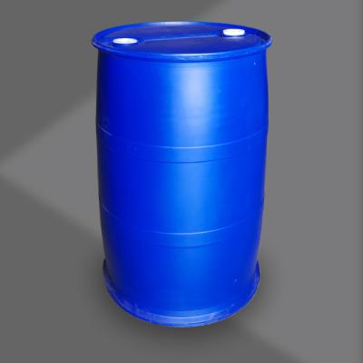 China Blue Custom Logo Bucket Package Eco Material Chemical Storage HDPE 200 Liter Container Plastic Drum Thickened 55 Gallon For Chemical Storage for sale