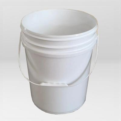 China Liquid storage 19L OR 20L 5gal buckets with metal handle. Color with white logo or plain white with other colors logo cheap and durable by JFPC for sale