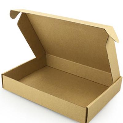 China Recyclable Luxury Recycled Packaging Corrugated Paper Gift Box Kraft Cardboard Foldable Paper Box for sale