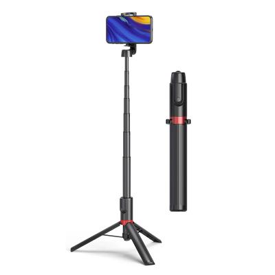 China Factory 1.3m Tripod Portable Floor Standing Flexible Desktop Tripod Multifunctional Self Shot Camera Stand Selfie Stick 3 in 1 Selfie Stick Sticks for sale