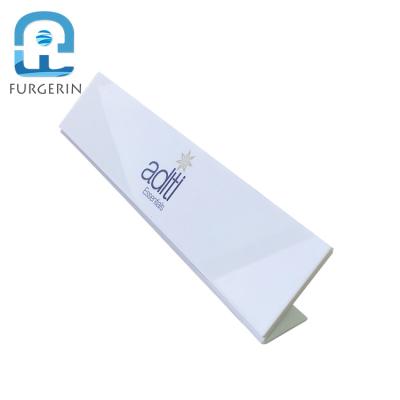 China Holder for perfume testing blotter best selling custom logo printing acrylic perfume test paper holder for perfume testing blotter for sale