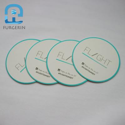 China Viable Custom Logo Printed Promotion Free Sample Cheap Empty Beer Coasters For Beverage for sale