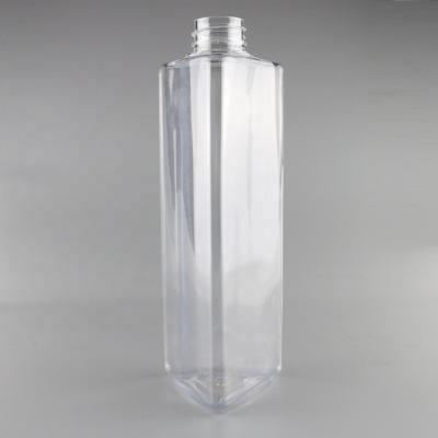 China Wholesale BEAUTY High Quality 380ml Triangle Shape PACKAGING PET Bottles Manufacturers for sale