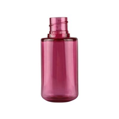 China BEAUTY PACKAGING Unique 13ml PET Shape Red Transparent Plastic Dropper Bottle Empty Bottle for sale