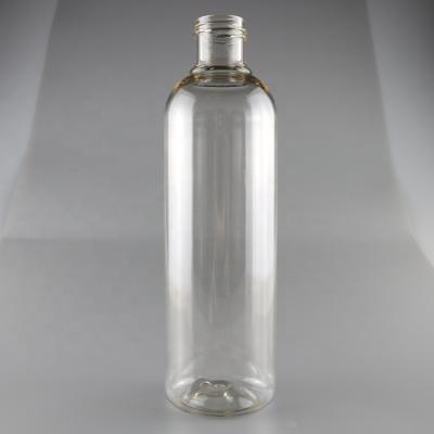 China BEAUTY PACKAGING Customized 250ml PET Round Bottle High Quality Clear Plastic Empty Spray Bottle for sale