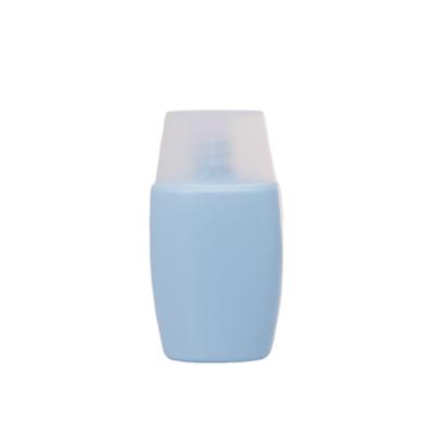 China 2021 30ml factory BEAUTY PACKAGING factory custom sunscreen spray anti uv blue bottle for sale