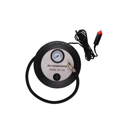 China Mini Emergency Light 12V Car Compressor Air Compressor Tire Inflator Tire Inflator Pump Inflator Pump for sale