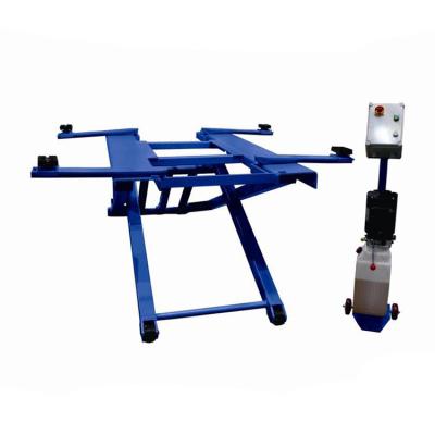 China Car Maintanence 2700kg Automatic Manual Portable Scissor Lift Hydraulic Type for sale