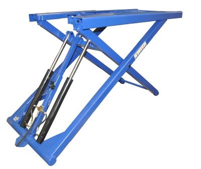 China Auto Single Side Release Home Portable Movable Lift Maintanence Lift Scissor Lift Portable Automotive for sale