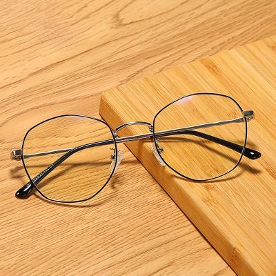 China Outdoor Activites 2021 New Arrivals UV400 Unisex Blue Light Anti Blocking Glasses Reading Round Optical Glasses Wholesale Optical Frames for sale