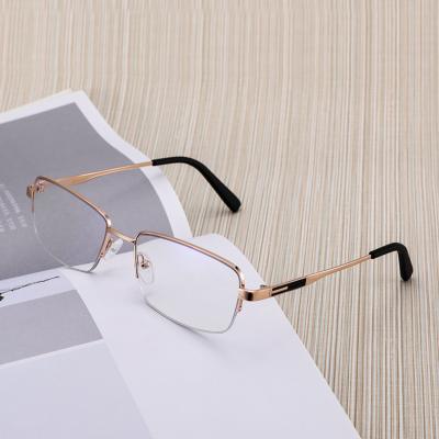 China Business Men Middle-aged Anti Zoom Reading Glasses Hd Thin Luxury Blue Light Luxury High-End Smart Zoom Reading Eyewear for sale