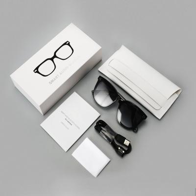 China Rectangle Hot Products Smart Bluetooth Call To Listen Music Bluetooth Glasses for sale