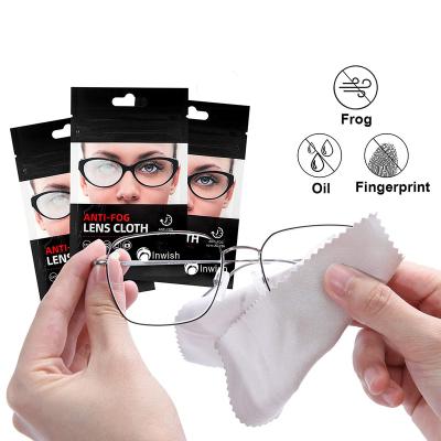 China Bulk Custom Micro Microfiber Microfiber Eyeglass Eyeglass Screen Sunglass Microfiber Suede Fiber Optic Eye Cloth Clean Cleaning Cloth For Glasses for sale