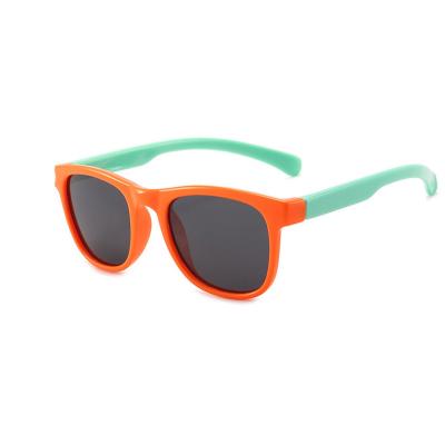 China 2021 high quality round children's sunglasses fashion silicone child sunglasses round sunglasses for sale