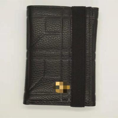 China Small Size Card Wallet Famous Brand Supply Supplier Minimalist Genuine Leather Wallet For Man Card Holder for sale