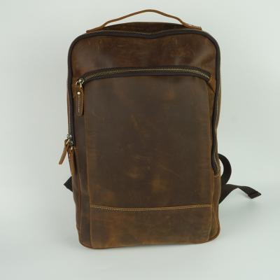 China Waterproof explosive classic men's retro school bag, computer backpack for sale