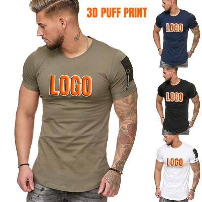 China 2022 Amazon Breathable Luxury Hot Sale T-shirts Designer Stylish Men's T-shirt For Men's Slim Fit Cotton T-shirt Men's Gym T-shirt for sale