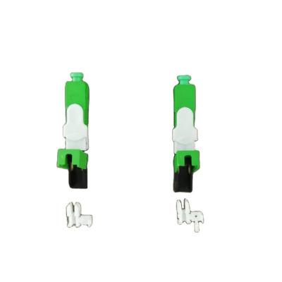 China FTTH Fiber Optic SC Quick Connector Quick Connector Assembly for sale