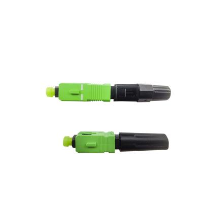 China FTTH Fast Installation 55mm 60mm Sc/apc Fiber Optic Fast Connector for sale